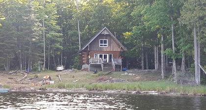 Lake Front Log Cabin