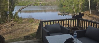Lake Front Log Cabin