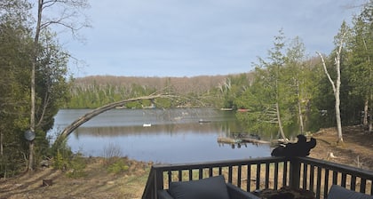Lake Front Log Cabin