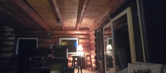 Lake Front Log Cabin