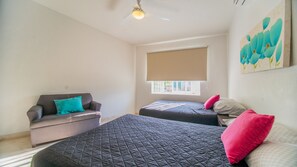 4 bedrooms, desk, iron/ironing board, free WiFi