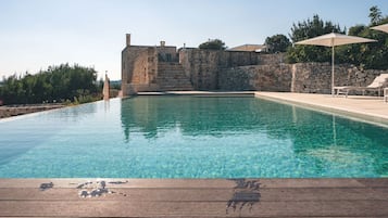 Una piscina riscaldata