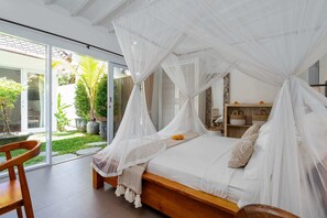 Basic Villa, Multiple Beds | 4 bedrooms, in-room safe, desk, laptop workspace - Villa Sami Luwih (Seminyak)