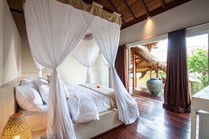 Basic Villa, Multiple Beds | 3 bedrooms, desk, laptop workspace, iron/ironing board - Villa Kimaya (Canggu)