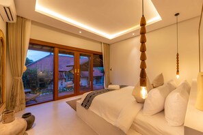 Villa básica, varias camas | 3 habitaciones, escritorio y espacio para trabajar con laptop 