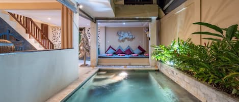 Apartemen Basic, 2 Tempat Tidur Queen | Kolam renang | Kolam renang outdoor