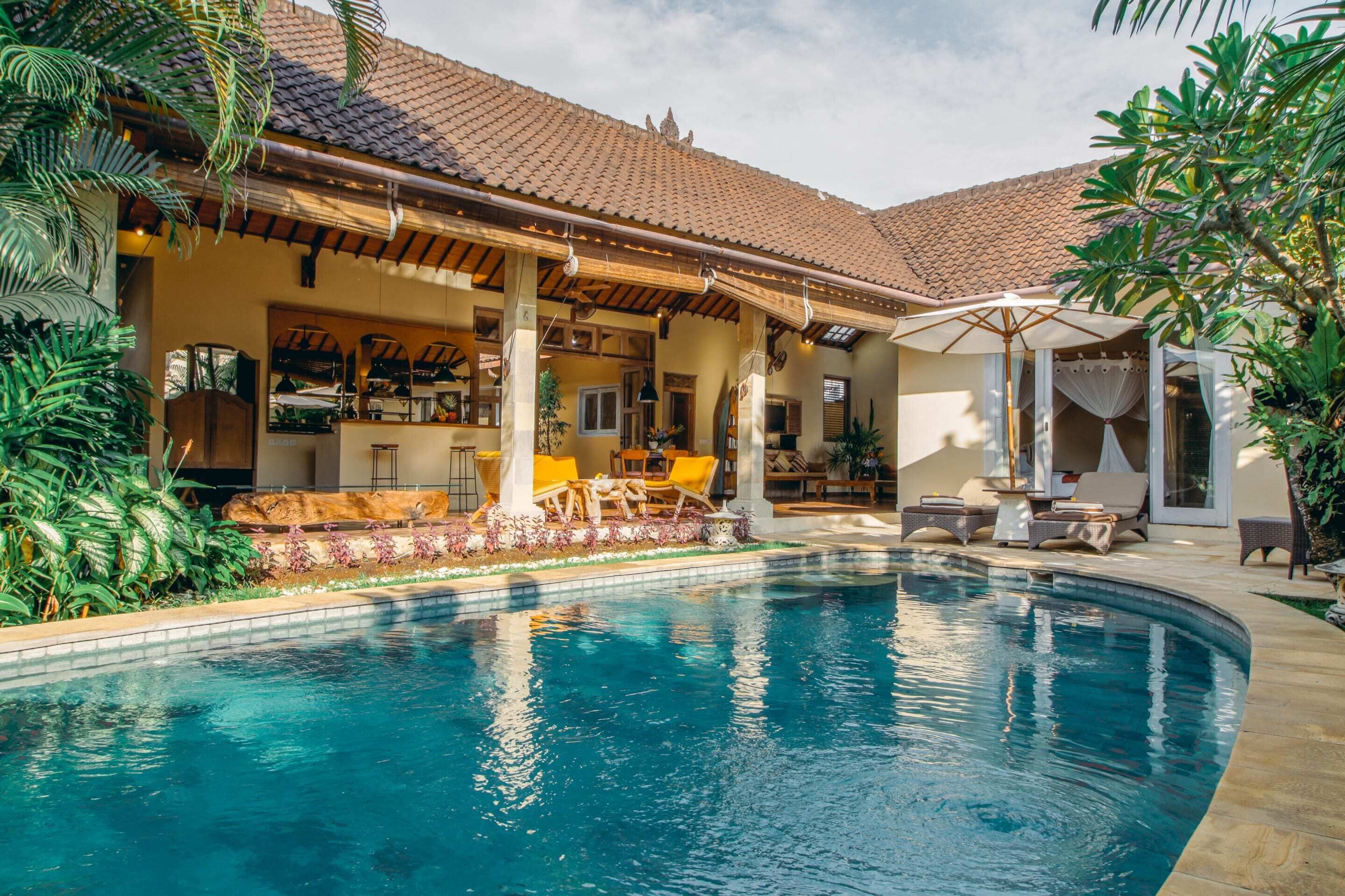 Vila Basic, 2 Tempat Tidur Queen | Kolam renang | Kolam renang outdoor