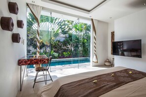 Basic Villa, Berbilang Katil | 2 bilik tidur, meja, ruang kerja komputer riba, seterika/papan seterika 
