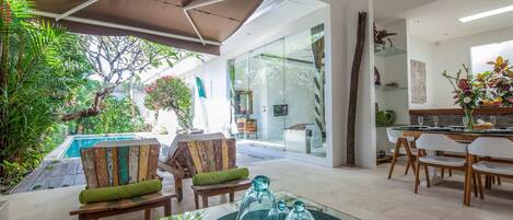 基本別墅, 多張床 | 陽台