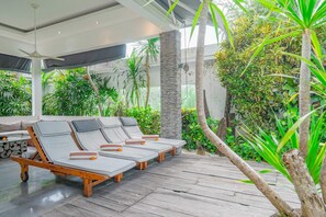 Basic Villa, Multiple Beds | Terrace/patio - Villa Laurent (Seminyak)
