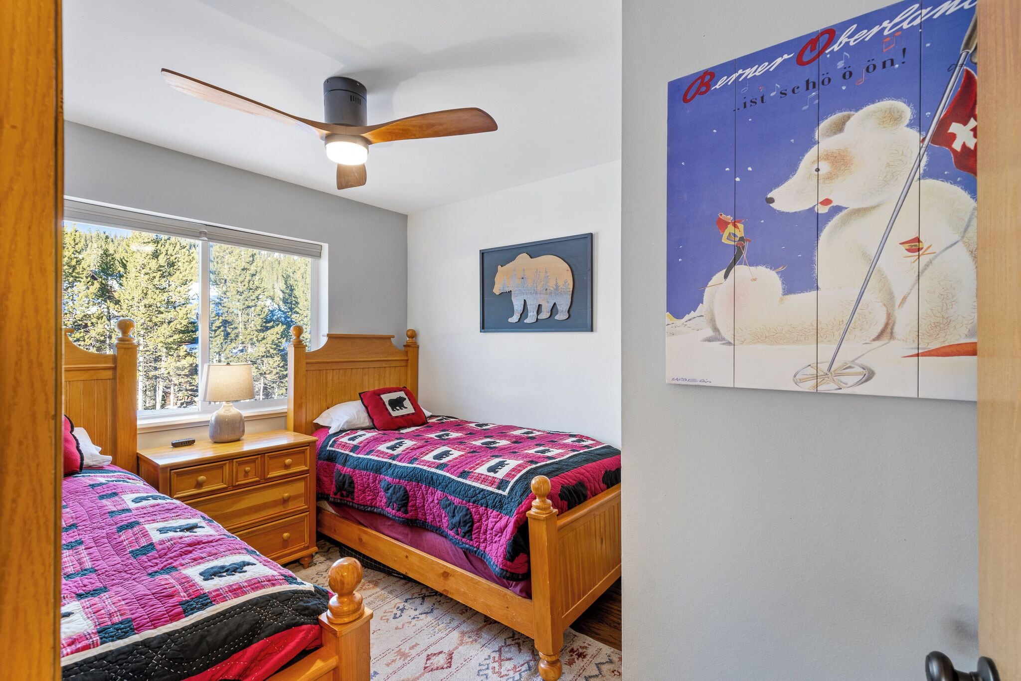 2 habitaciones, wifi gratis y ropa de cama 