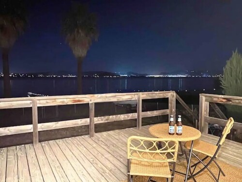 An Original Lake House, with a Private Beach!