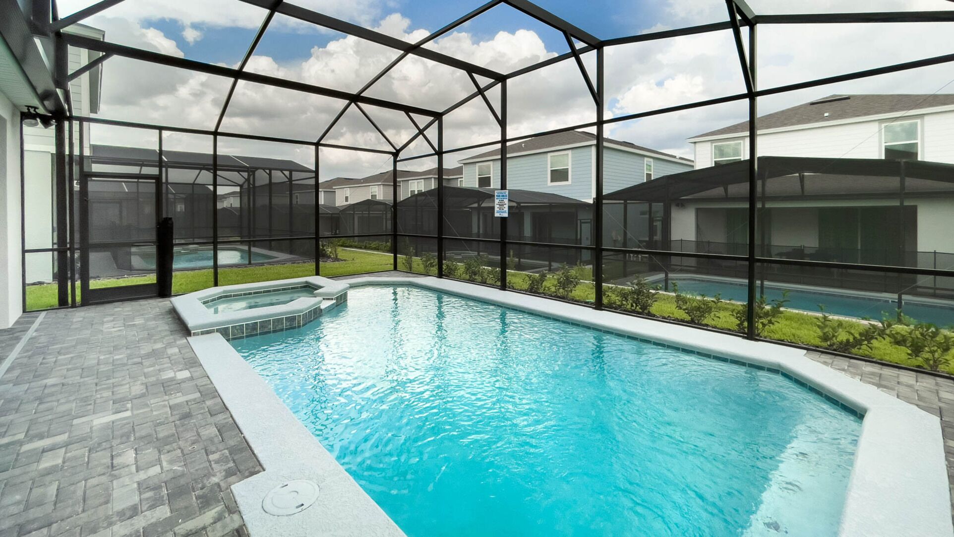 Una piscina climatizada