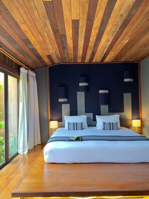 Egyptian cotton sheets, premium bedding, minibar, in-room safe - Athita The Hidden Court Chiang Saen (Chiang Saen)