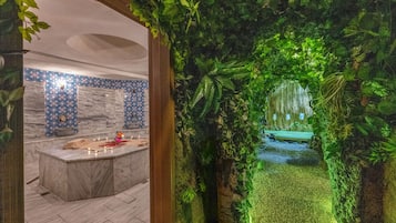 Espace de soins pour les couples, hammam, soins corporels