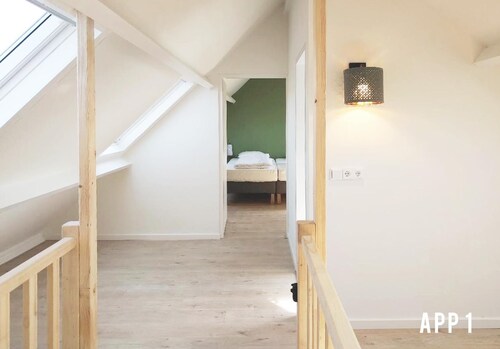 Newly renovated apartments on large grounds