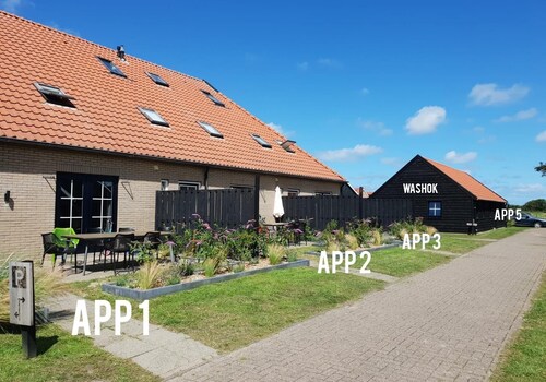 Newly renovated apartments on large grounds