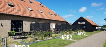 Newly renovated apartments on large grounds