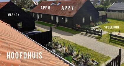 Newly renovated apartments on large grounds