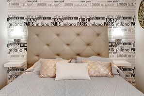 2 slaapkamers, een strijkplank/strijkijzer, gratis wifi, beddengoed