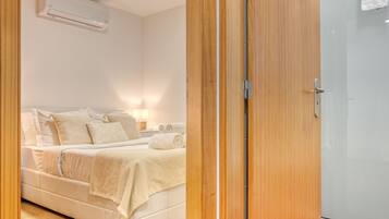 1 Schlafzimmer, BĂŒgeleisen/BĂŒgelbrett, kostenloses WLAN, BettwĂ€sche