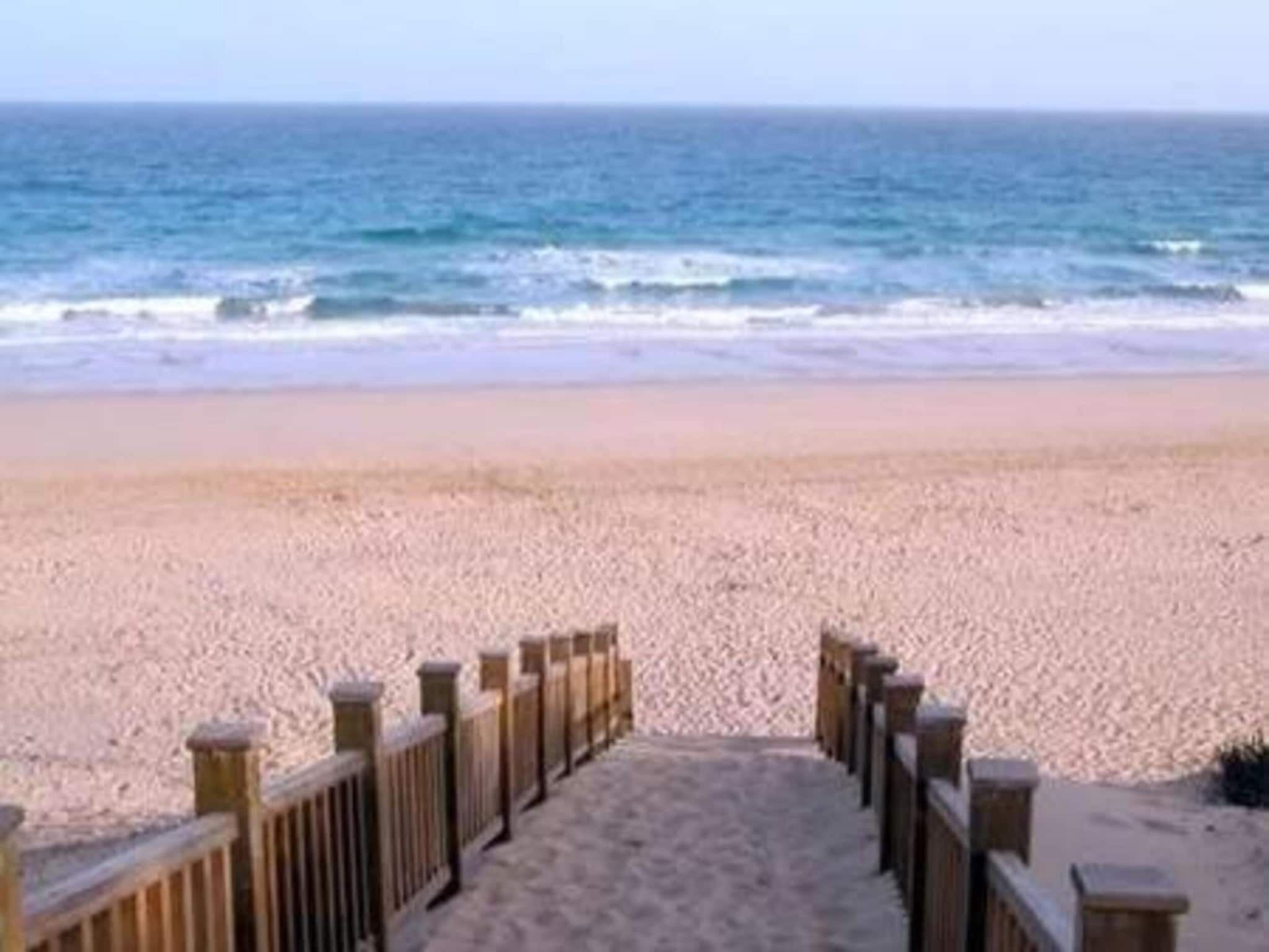 Vlak bij het strand