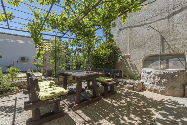 Overnattingsstedets uteområder