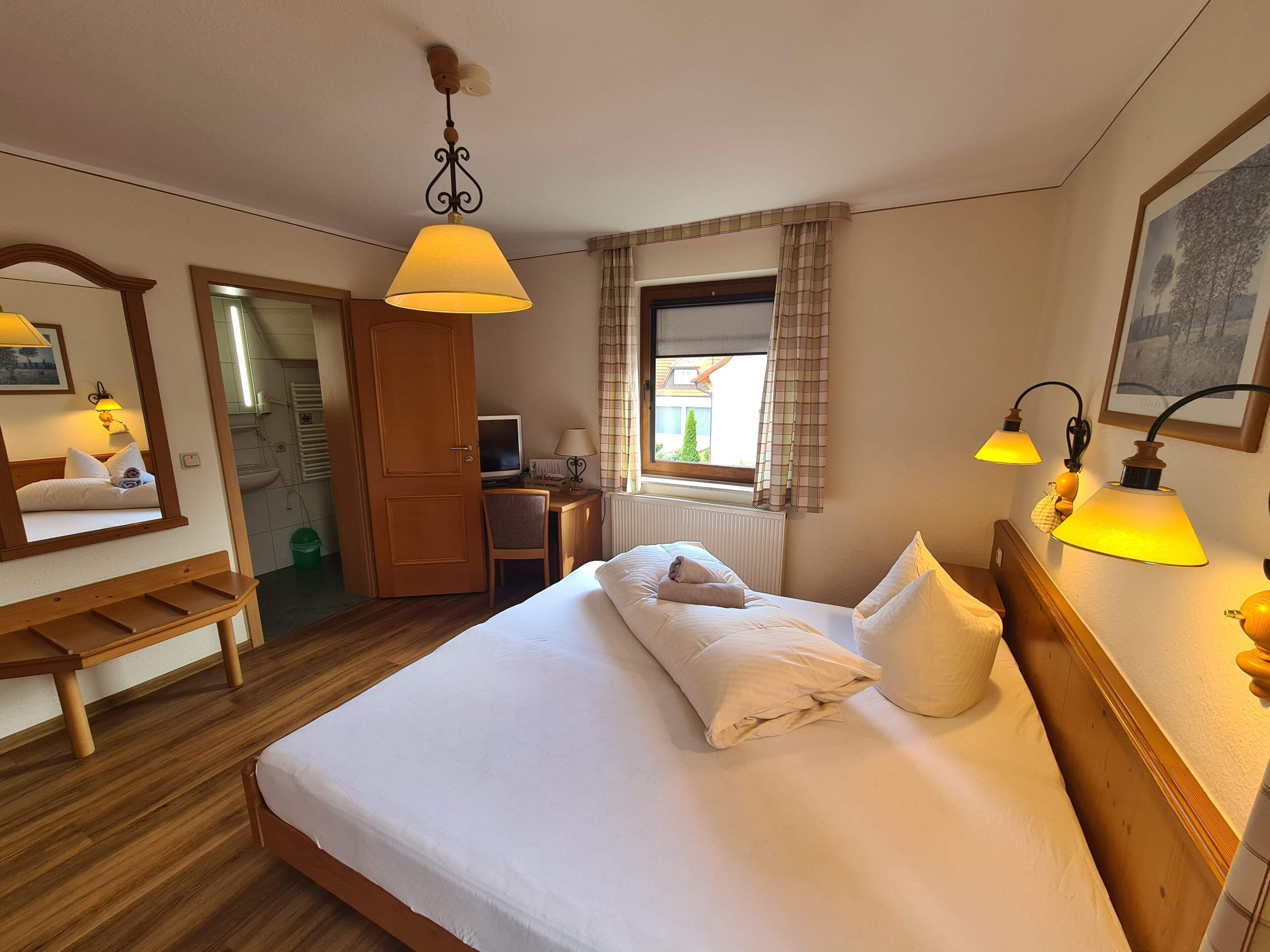Wifi gratis y ropa de cama 