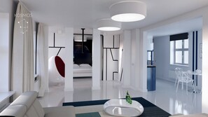 Exclusive Apartment | Living area - Apartament Orbita (Torun)
