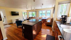 Interior - Lakefront Bliss: Spacious Home on Lake Ann perfect for Large Family 25 min to TC (Lake Ann)