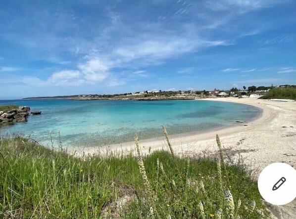 Plage à proximité, chaise longue, serviettes de plage