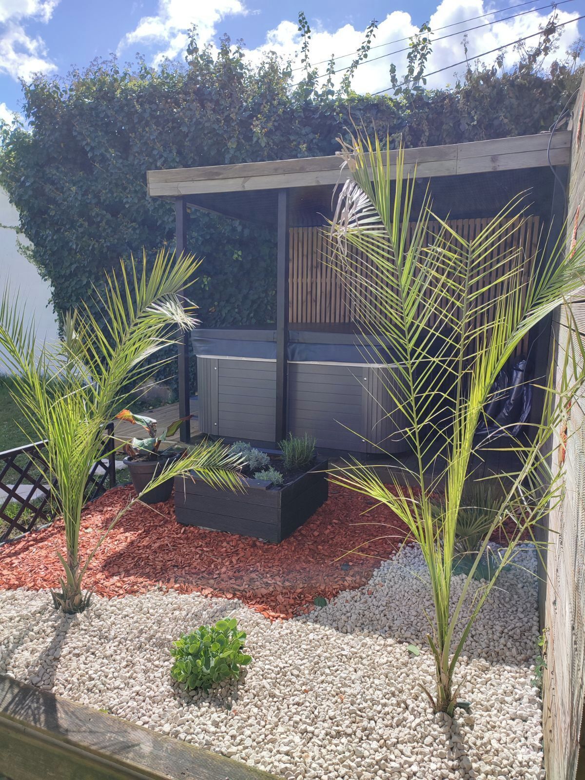 Enceinte de l’hébergement