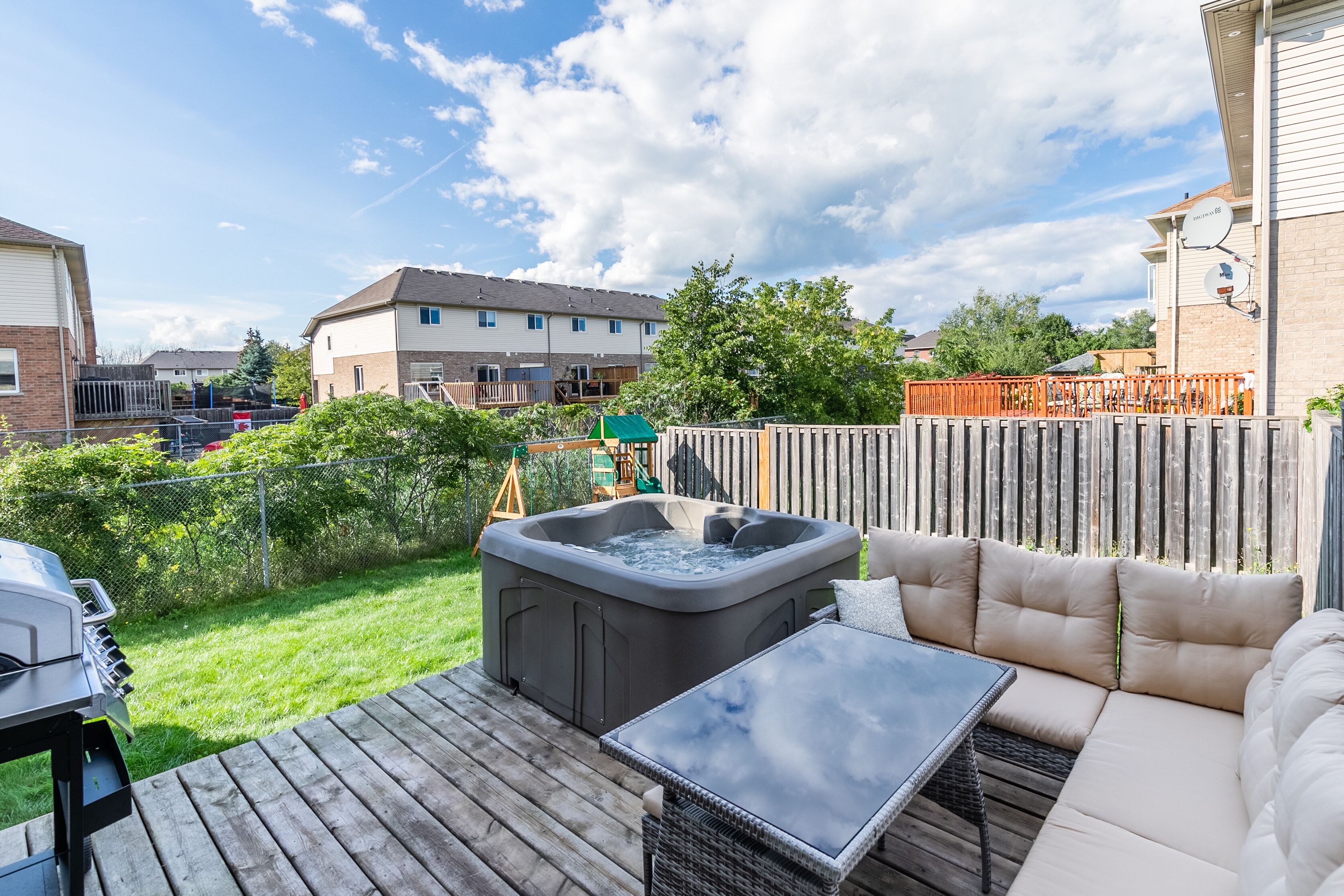 Family Townhome, 3 Bedrooms, Hot Tub | View from room