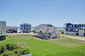 Exterior - Experience beachside bliss at 'Seas the Day' in Oak Island, spacious for 17! (Oak Island)
