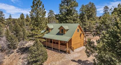 Log Cabin Zion Retreat| Where Milky Way Meets Zion
