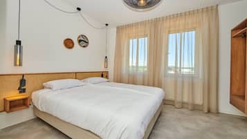 2 室のベッドルーム、インターネット、ベッドシーツ