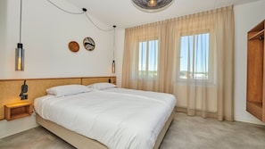 2 habitaciones, internet y ropa de cama 