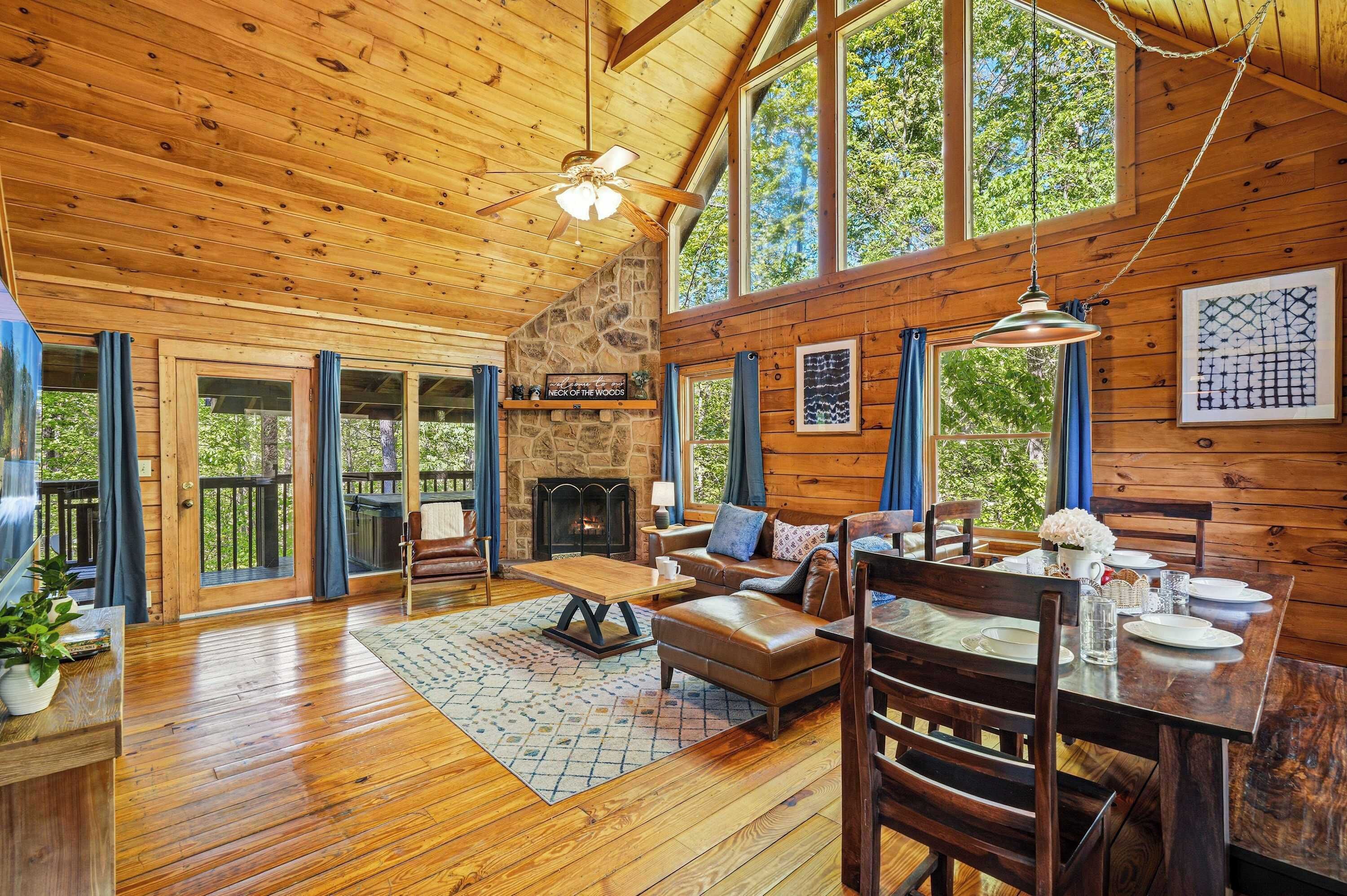 Télévision, cheminée, jeux vidéo, Netflix