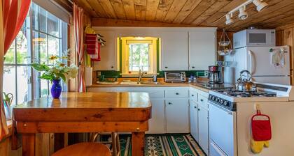 Charming Camp on Water's Edge---Canoe, Loons, Turkeys, Fish and an Eagle