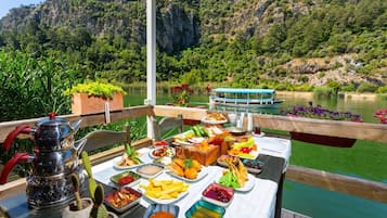 Udendørs spisemuligheder