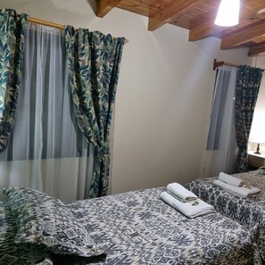 2 habitaciones, wifi gratis y ropa de cama 