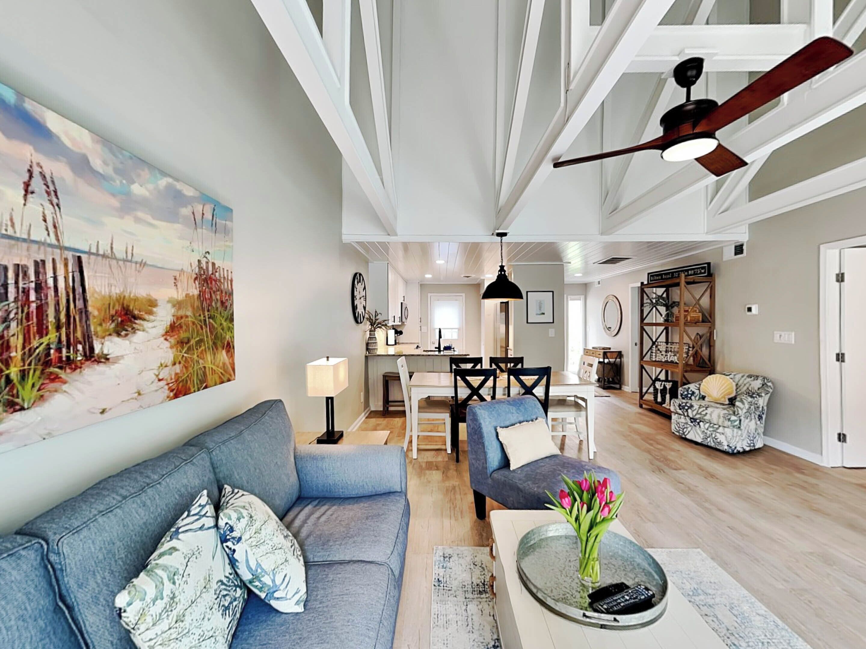Condo, Multiple Beds, Pool Access (#520 - Pet Friendly) | Living area | TV