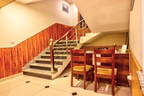 Handrails in stairways