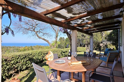 Punta della Guardia Estate, Villa with sea view in a nature reserve, beaches 1.5 Km away