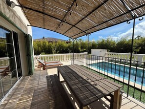 Alberca al aire libre 