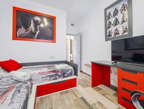 2 habitaciones, tabla de planchar con plancha y wifi gratis 