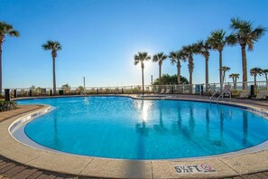 Una piscina climatizada