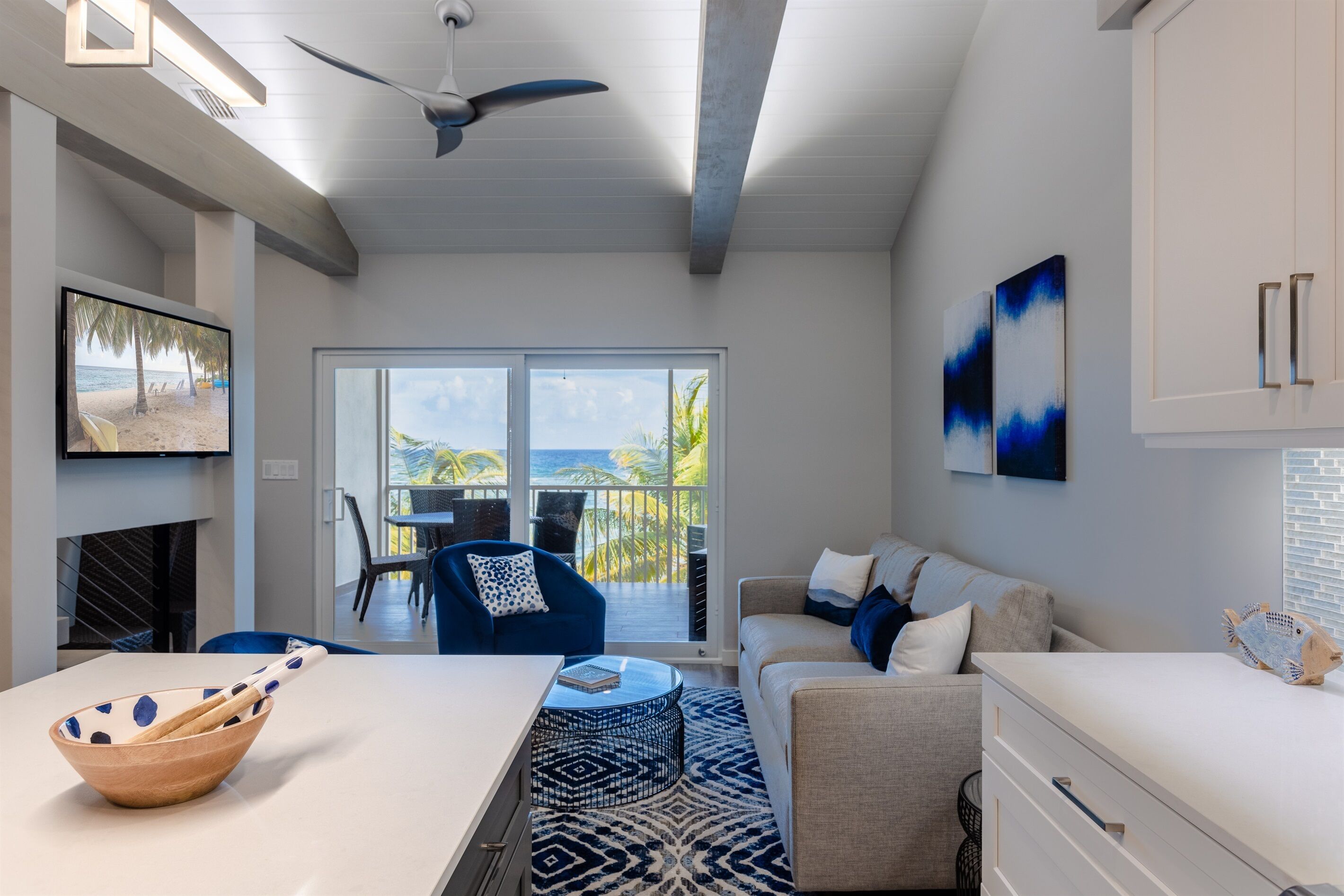 Smart-tv en een stereo