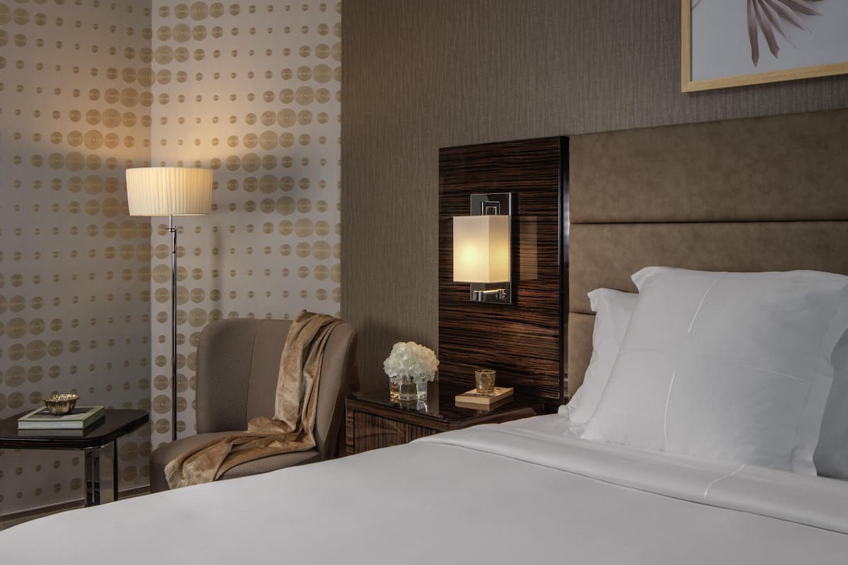 Ropa de cama hipoalergénica, edredón y minibar