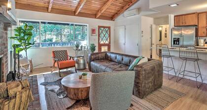 Modern & Unique Cabin with Deck by Lake Gregory!
